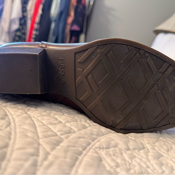 LIFE STRIDE VELOCITY 2.0 - REESE KNEE HIGH CHESTNUT BROWN BOOTS - Picture 3 of 7